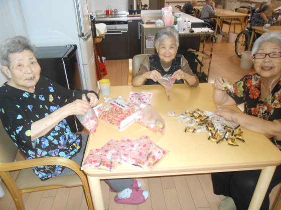 納涼祭の準備